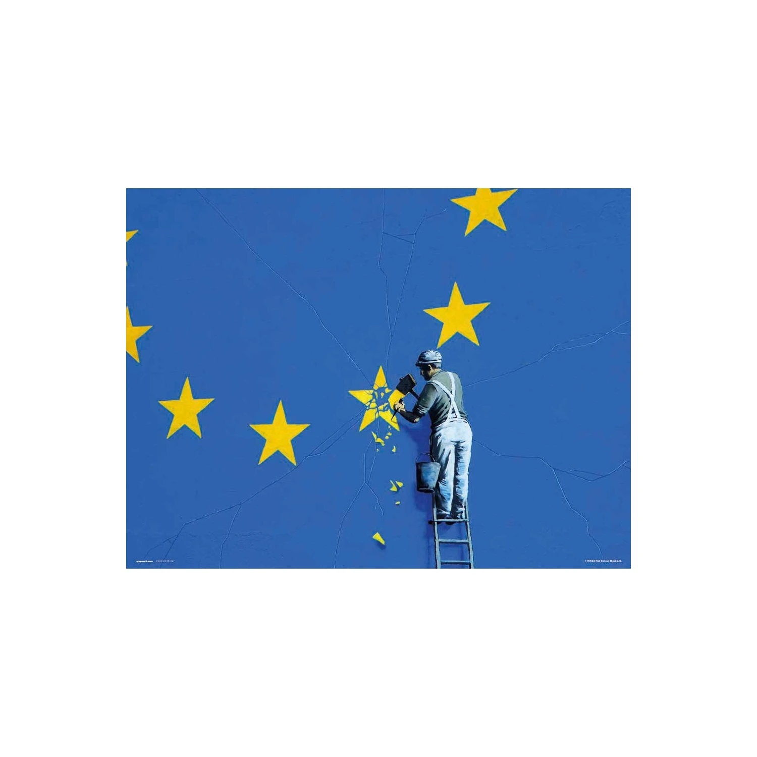 Print Banksy Dover 30X40 Cm 3 Print Banksy Dover 30X40 Cm