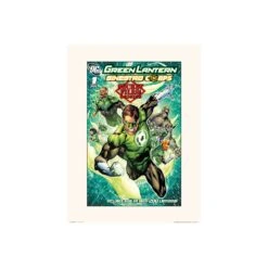 Print 30X40 Cm Green Lantern Sinestro Corps 1 Dc Comics