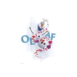 Print 30X40 Cm Disney Frozen Olaf