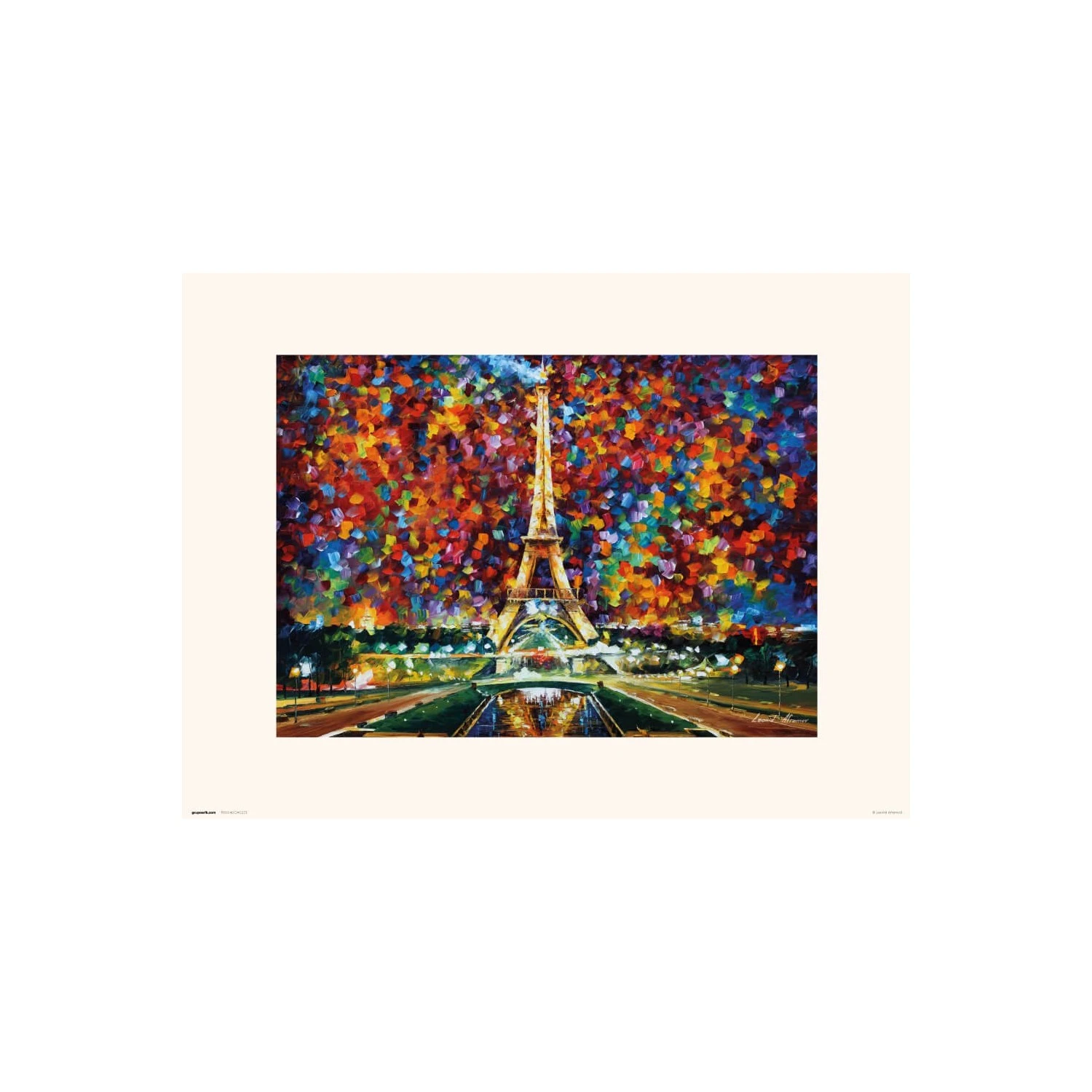 Print Leonid Afremov Paris 30X40 Cm 3 Print Leonid Afremov Paris 30X40 Cm