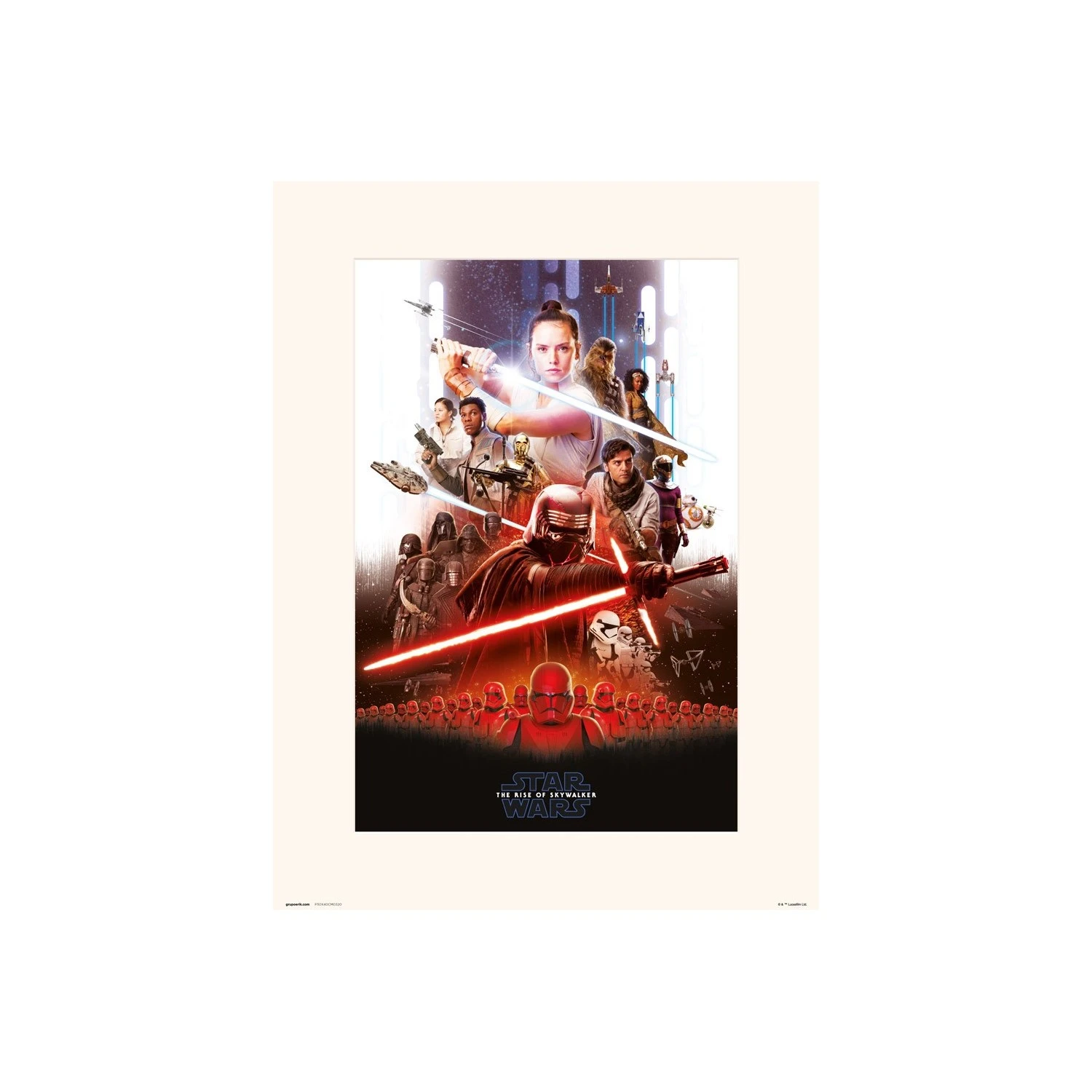 Print 30X40 Cm Star Wars Episodio IX 3 Print 30X40 Cm Star Wars Episodio IX