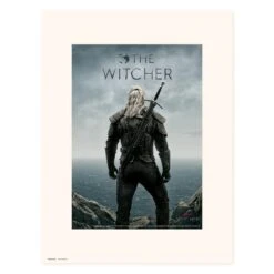 Print 30X40 Cm The Witcher Backwards