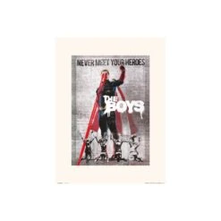 Print 30X40Cm The Boys Never Meet Your Heroes