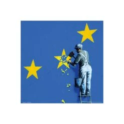 Print Banksy Dover 30X30 Cm