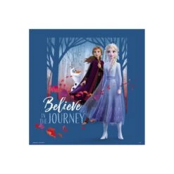 Print Frozen Believe In The Journey Disney 30X30 Cm