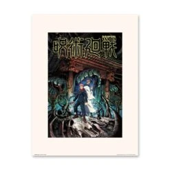 Print Jujutsu Kaisen Yuji Y Sukuna 30X40 Cm