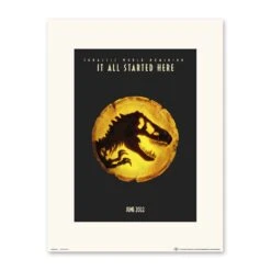 JURASSIC PARK Print Jurassic World Dominion 30X40 Cm