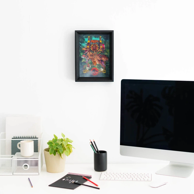 Print Lenticular Enmarcado Jurassic Park 6 Print Lenticular Enmarcado Jurassic Park - Imagen 4