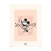 Print Minnie Mouse Disney 100 Aniversario 30X40 Cm -Eric Ventas print minnie mouse disney 100 aniversario 30x40 cm