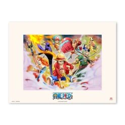 Print One Piece Isla Gyojin 30X40 Cm