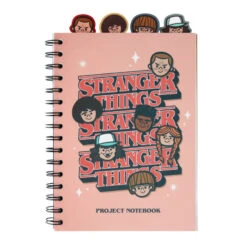 Project Notebook A5 Stranger Things