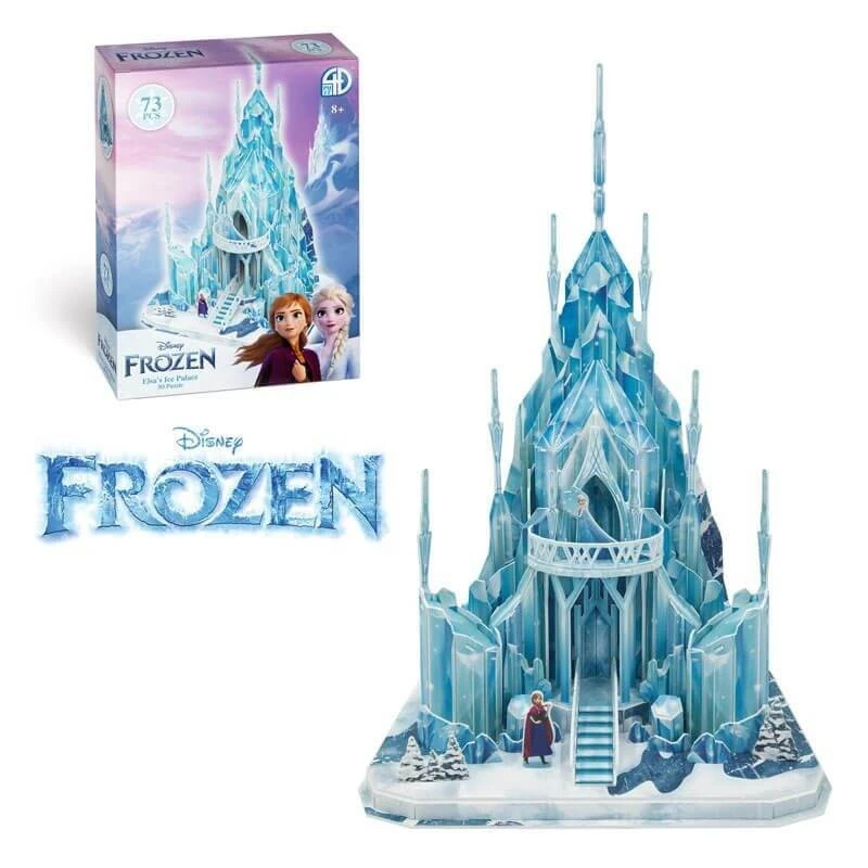 Puzzle 3D Castillo De Hielo Elsa Frozen Disney 3 Puzzle 3D Castillo De Hielo Elsa Frozen Disney