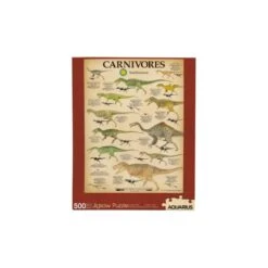 Puzzle Dinosaurios Carnivoros Smithsonian 500 Piezas