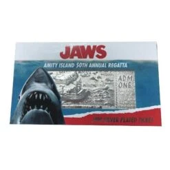 JAWS Replica Ticket Metalico Regata Anual Tiburon Edicion Limitada -Eric Ventas replica ticket metalico regata anual tiburon edicion limitada 2