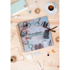 Album De Fotos Scrapbook Vintage Travel 40 Paginas -Eric Ventas scrapbook album foto 26x26cm 40 paginas vintage travel 3