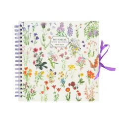Album De Fotos Scrapbook Wild Flowers 40 Paginas