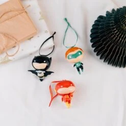 Set Adornos Navidad Dc Comics Batman Flash Y Green Lantern -Eric Ventas set adornos navidad dc comics batman flash y green lantern 5