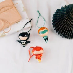 Pack Adornos Navidad DC Comics Liga De La Justicia -Eric Ventas set adornos navidad dc comics liga de la justicia 6