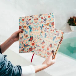 Set Cuaderno Y Boligrafo Premium Frida Kahlo Viva La Vida -Eric Ventas set cuaderno y boligrafo premium frida kahlo viva la vida 4