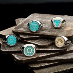 Set De Anillos Marvel Iron Man Arc Reactors -Eric Ventas set de anillos marvel iron man arc reactors 2