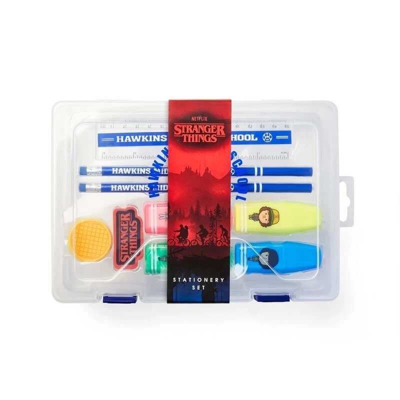 Set De Papeleria Stranger Things Hawkins Middle School 4 Set De Papeleria Stranger Things Hawkins Middle School - Imagen 2