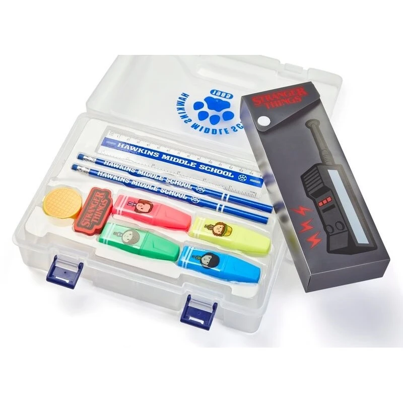 Set De Papeleria Stranger Things Hawkins Middle School 3 Set De Papeleria Stranger Things Hawkins Middle School