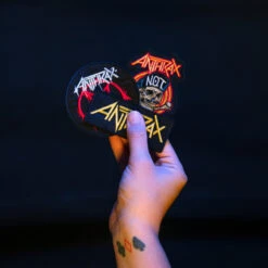 Set De Parches Anthrax 15 Set De Parches Anthrax -Eric Ventas set de parches anthrax 6