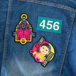 Set De Parches El Juego Del Calamar -Eric Ventas set de parches el juego del calamar 5