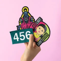 Set De Parches El Juego Del Calamar -Eric Ventas set de parches el juego del calamar 6