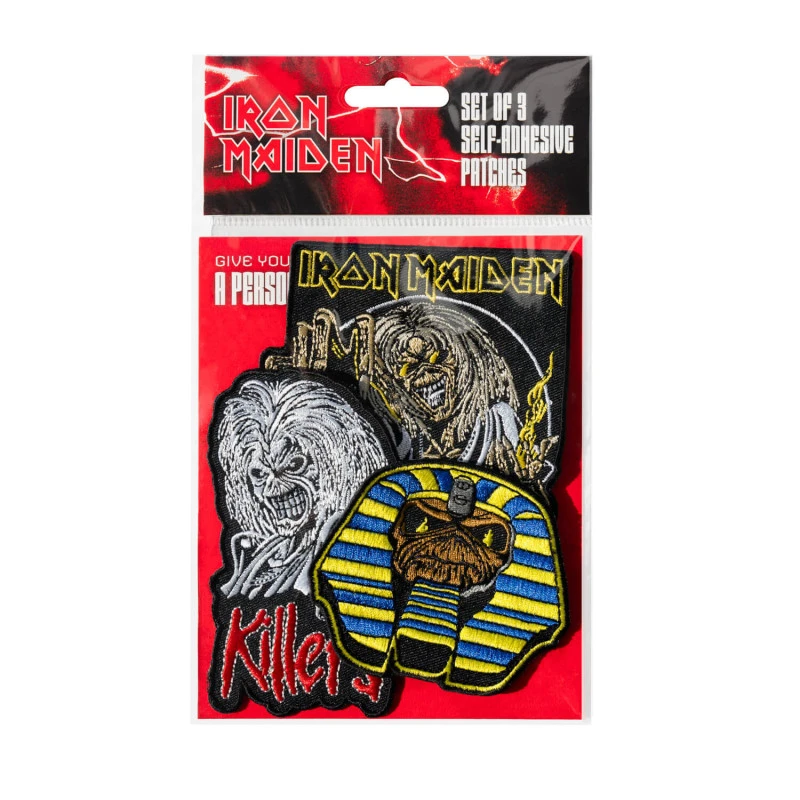 Set De Parches Iron Maiden 4 Set De Parches Iron Maiden - Imagen 2