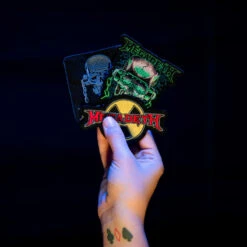 Set De Parches Megadeth -Eric Ventas set de parches megadeth 6