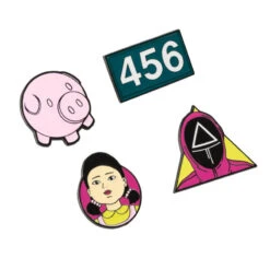 Set De Pins El Juego Del Calamar