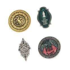 Set De Pins La Casa Del Dragon Juego De Tronos