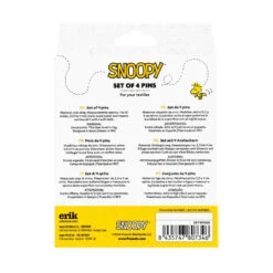 Set De Pins Snoopy -Eric Ventas set de pins snoopy 2