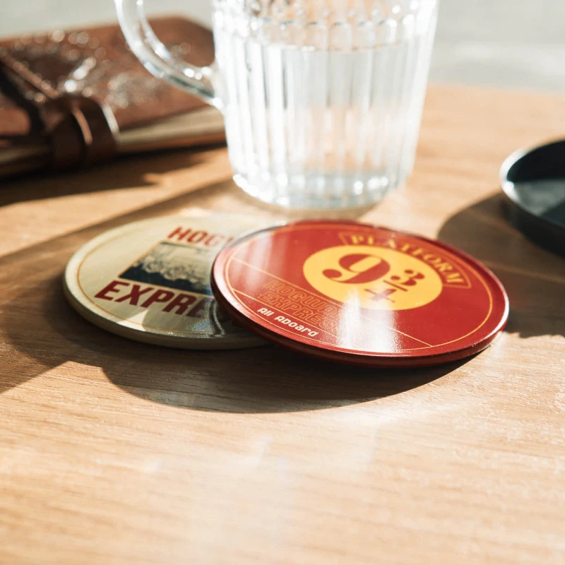 Set De Posavasos Harry Potter Anden 9 3/4 8 Set De Posavasos Harry Potter Anden 9 3/4 - Imagen 6