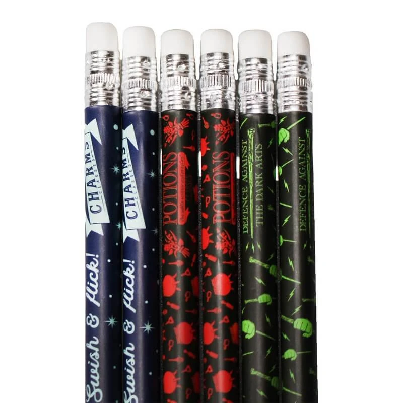 Set Lapices Harry Potter Asignaturas Hogwarts 3 Set Lapices Harry Potter Asignaturas Hogwarts