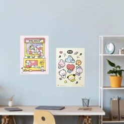 Set Mini Posters BT21 -Eric Ventas set mini posters bt21 5