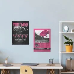 Set Mini Posters Pink Floyd -Eric Ventas set mini posters pink floyd 5