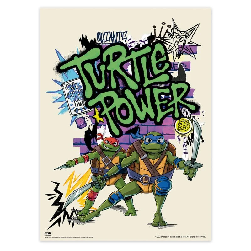 Set Mini Posters Tortugas Ninja 5 Set Mini Posters Tortugas Ninja - Imagen 3