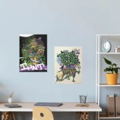 Set Mini Posters Tortugas Ninja 14 Set Mini Posters Tortugas Ninja -Eric Ventas set mini posters tortugas ninja 5