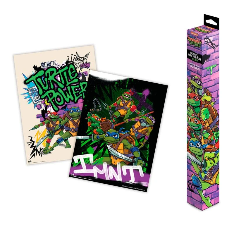Set Mini Posters Tortugas Ninja 3 Set Mini Posters Tortugas Ninja