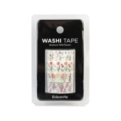Set Washi Tape Botanical Wild Flowers -Eric Ventas set washi tape botanical wild flowers 2