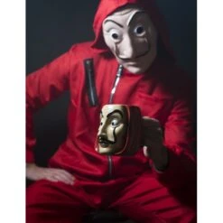 Taza 3D La Casa De Papel Mascara -Eric Ventas taza 3d la casa de papel mascara 10