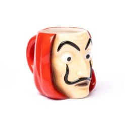 Taza 3D La Casa De Papel Mascara
