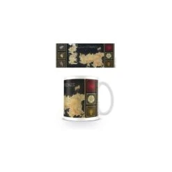 Taza Juego De Tronos (Mapa)