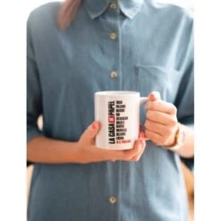 Taza La Casa De Papel Mascara -Eric Ventas taza la casa de papel mascara 6