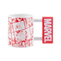 Taza Marvel Logo 3D