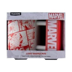 Taza Marvel Logo 3D -Eric Ventas taza marvel logo 3d 4