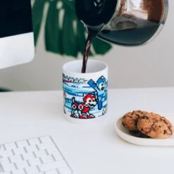 Taza Mega Man -Eric Ventas taza mega man 5