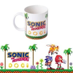 Taza Sonic The Hedgehog Retro Pixel -Eric Ventas taza sonic the hedgehog retro pixel 2